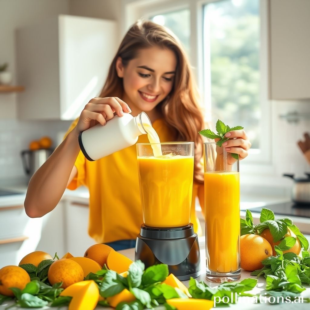How To Make Mango Smoothie? Crazy Juicer